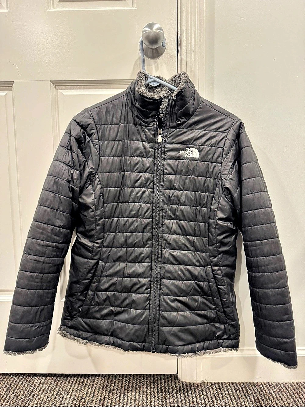 The North Face Mossbud Swirl Reversible Jacket Black XL
